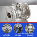 ANSI stainless steel ISO5211 Pad Flange ball valve